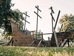 Schiff Spielplatz