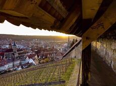 Ein Bild der Esslinger Altstadt von der Esslinger Burg aus gesehen. Ein Bild der Esslinger Altstadt von der Esslinger Burg aus gesehen.