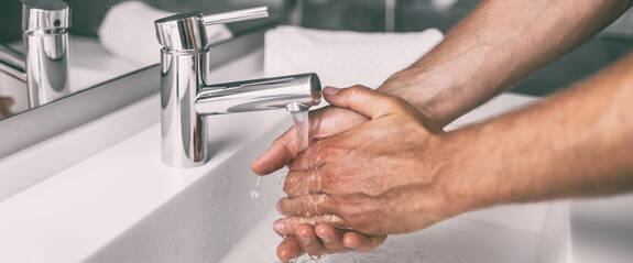 Hausanschluss Wasseranschluss